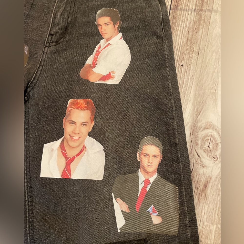 Rebelde (RBD) Custom Black Jeans - Picture 5 of 12
